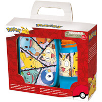 Pokemon Gift Set Lunchlåda & Flaska 