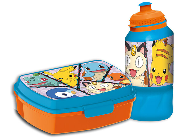 Pokemon Gift Set Lunchlåda & Flaska 