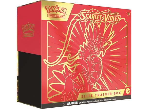 Pokemon Scarlet/Violet Elite Trainer v1 Elite Trainer Box - RØD VERSJON