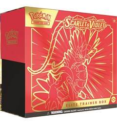 Pokemon Scarlet/Violet Elite Trainer v1 Elite Trainer Box - R&#216;D VERSJON