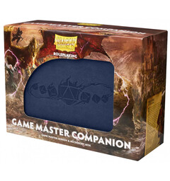 RPG Game Master Companion Midnight Blue Dragon Shield Roleplaying