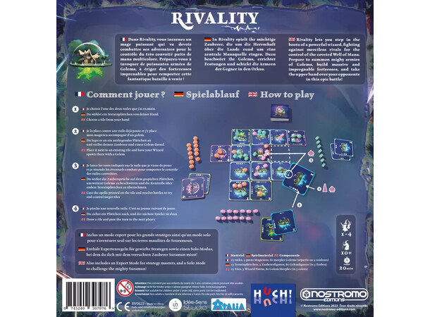Rivality Brädspel 