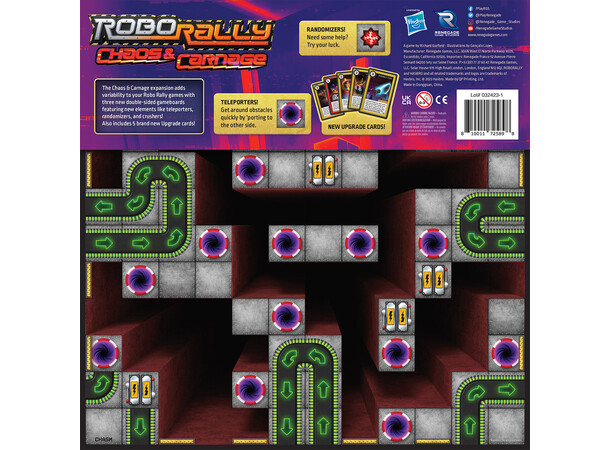 Robo Rally Chaos & Carnage Expansion Utvidelse til Robo Rally 