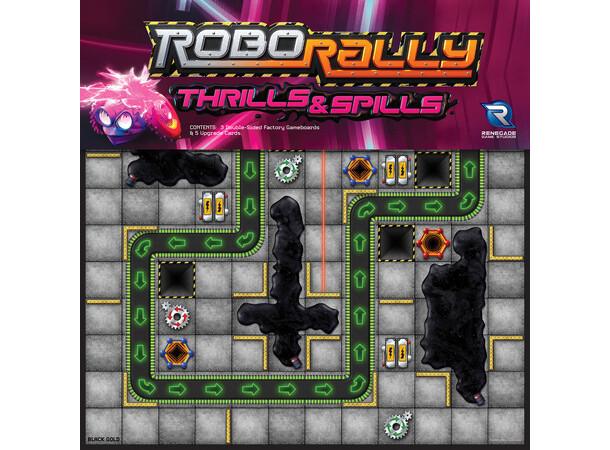 Robo Rally Thrills & Spills Expansion Utvidelse til Robo Rally 