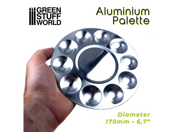 Round Mixing Palette - 17x10 cm Green Stuff World 