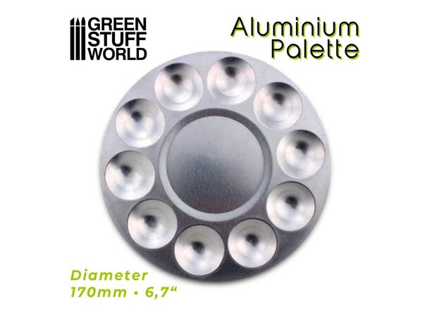 Round Mixing Palette - 17x10 cm Green Stuff World 