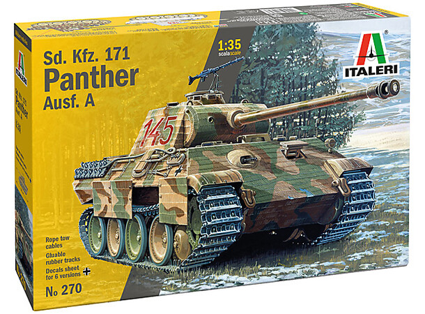 Sd.Kfc. 171 Panther Ausf. A Italeri 1:35 Byggesett