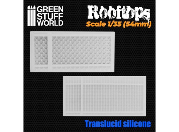 Silicone Molds Rooftops 1:35 Green Stuff World