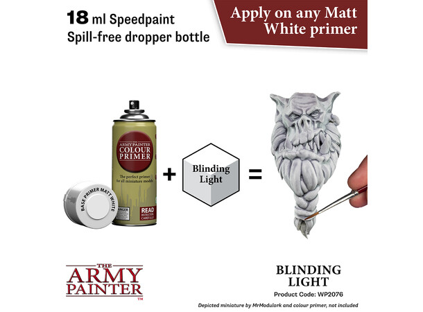 Speedpaint 2.0 Blinding Light Army Painter - 18ml 