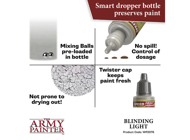 Speedpaint 2.0 Blinding Light Army Painter - 18ml 