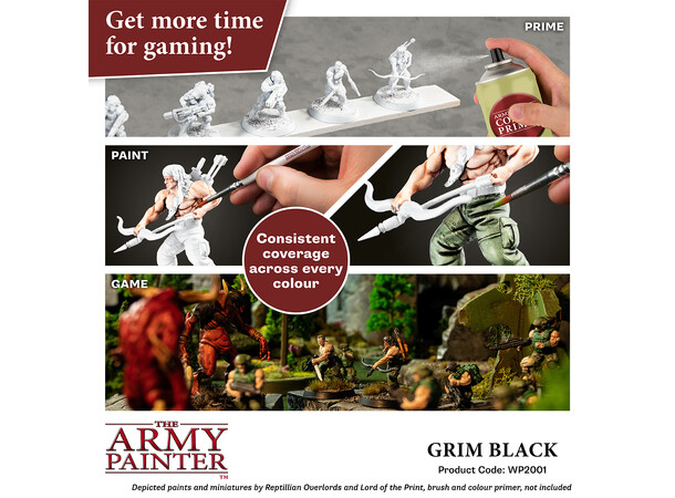 Speedpaint 2.0 Grim Black Army Painter - 18ml