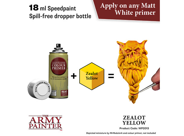 Speedpaint 2.0 Zealot Yellow Army Painter - 18ml