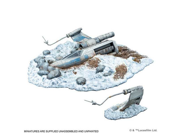 Star Wars Legion Crashed X-Wing Exp Expansion till Star Wars Legion 