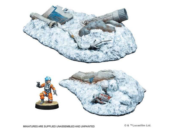 Star Wars Legion Crashed X-Wing Exp Expansion till Star Wars Legion 