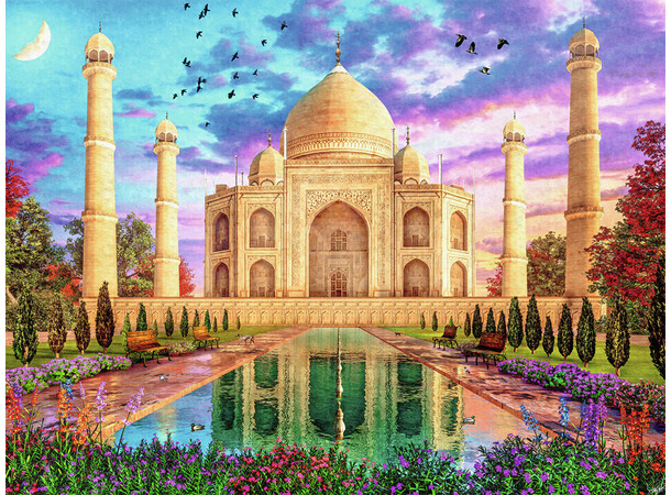 Taj Mahal 1500 biter Puslespill Ravensburger Puzzle
