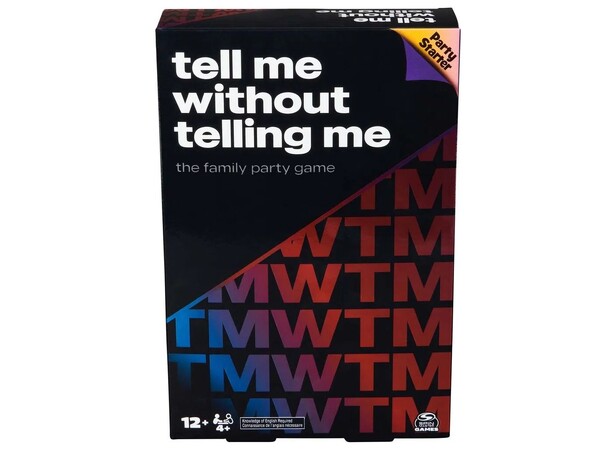Tell Me Without Telling Me Partyspel 