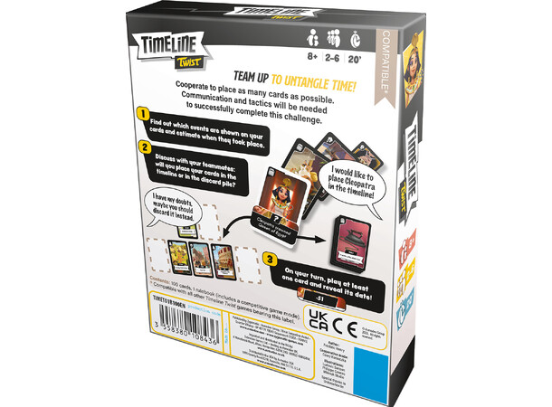 Timeline Twist Base Game Kortspill