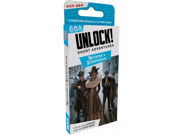 Unlock Short 9 Murder in Birmingham Brädspel 