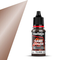 Vallejo Game Color Hammered Copper 18ml - Metallic