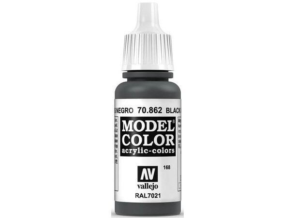 Vallejo Model Color Black Grey 17ml 