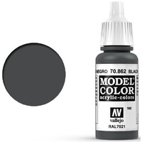 Vallejo Model Color Black Grey 17ml 