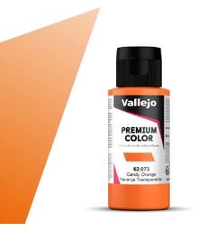 Vallejo Premium Candy Orange 60ml Premium Airbrush Color