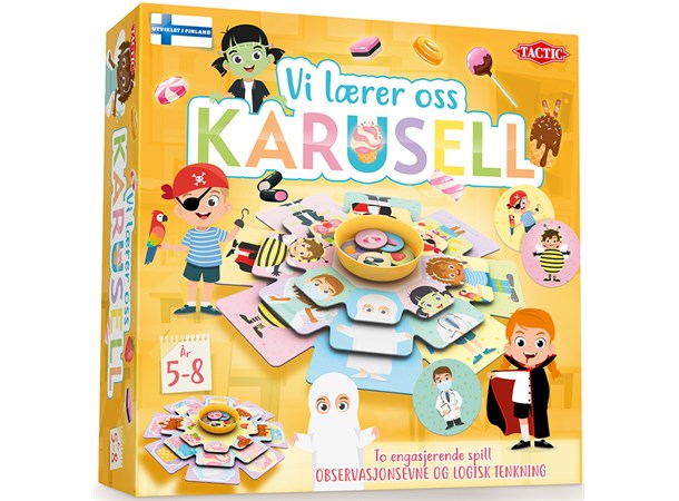 Vi lærer oss karusell Lærespill Norsk utgave