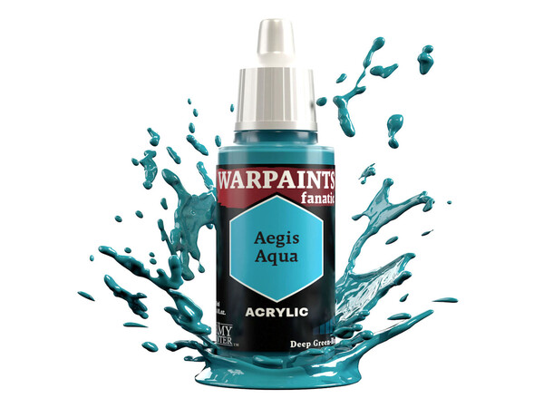 Warpaints Fanatic Aegis Aqua Army Painter