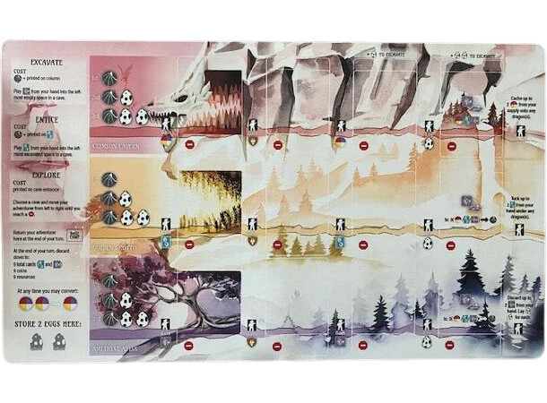 Wyrmspan Playmat - För 1 spelar 