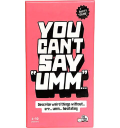 You Cant Say Umm Partyspel