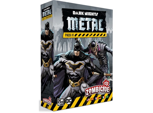 Zombicide 2nd Ed Dark Knight Pack 1 Utvidelse til Zombicide 2nd Edition