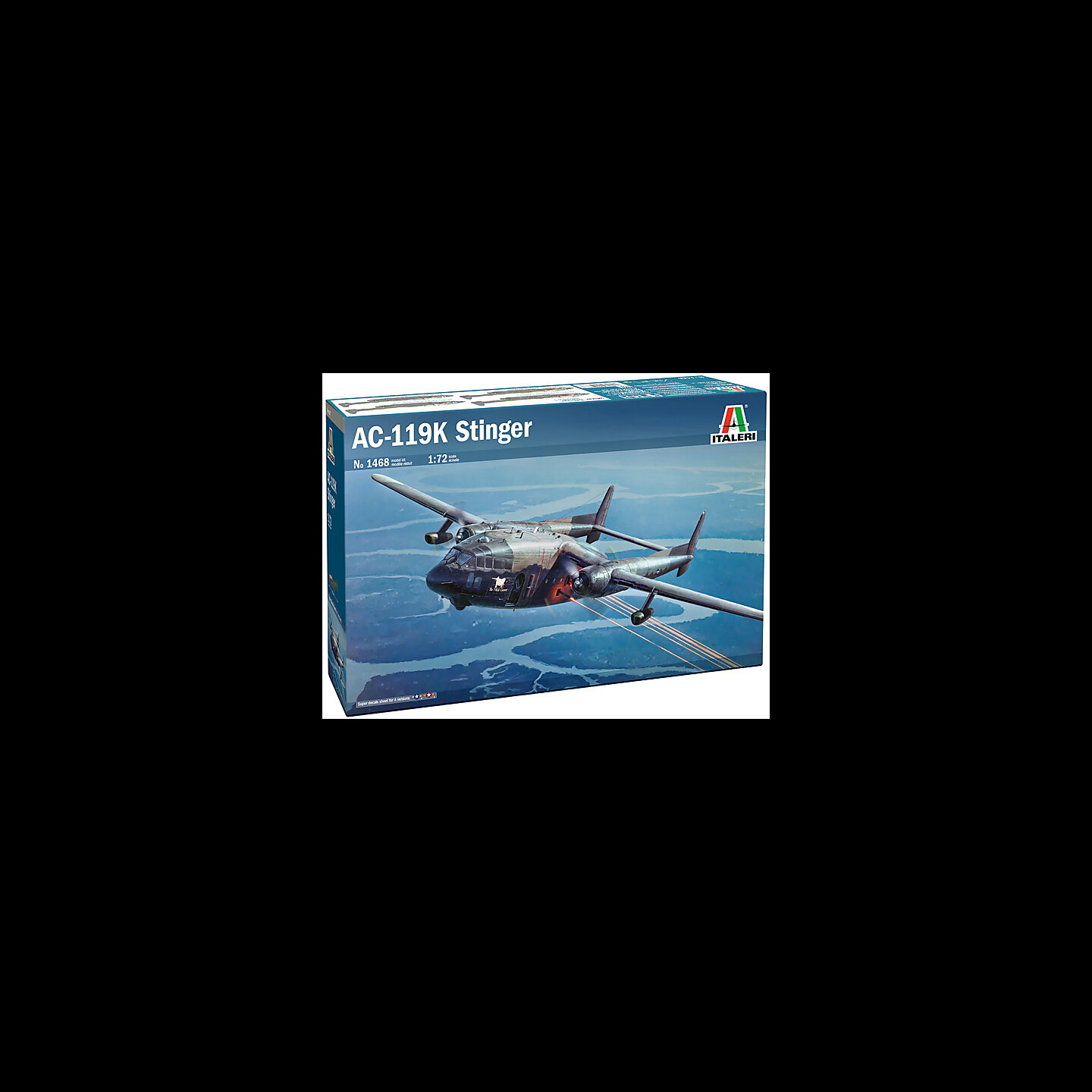 AC-119K Stinger Italeri 1:72 Byggesett