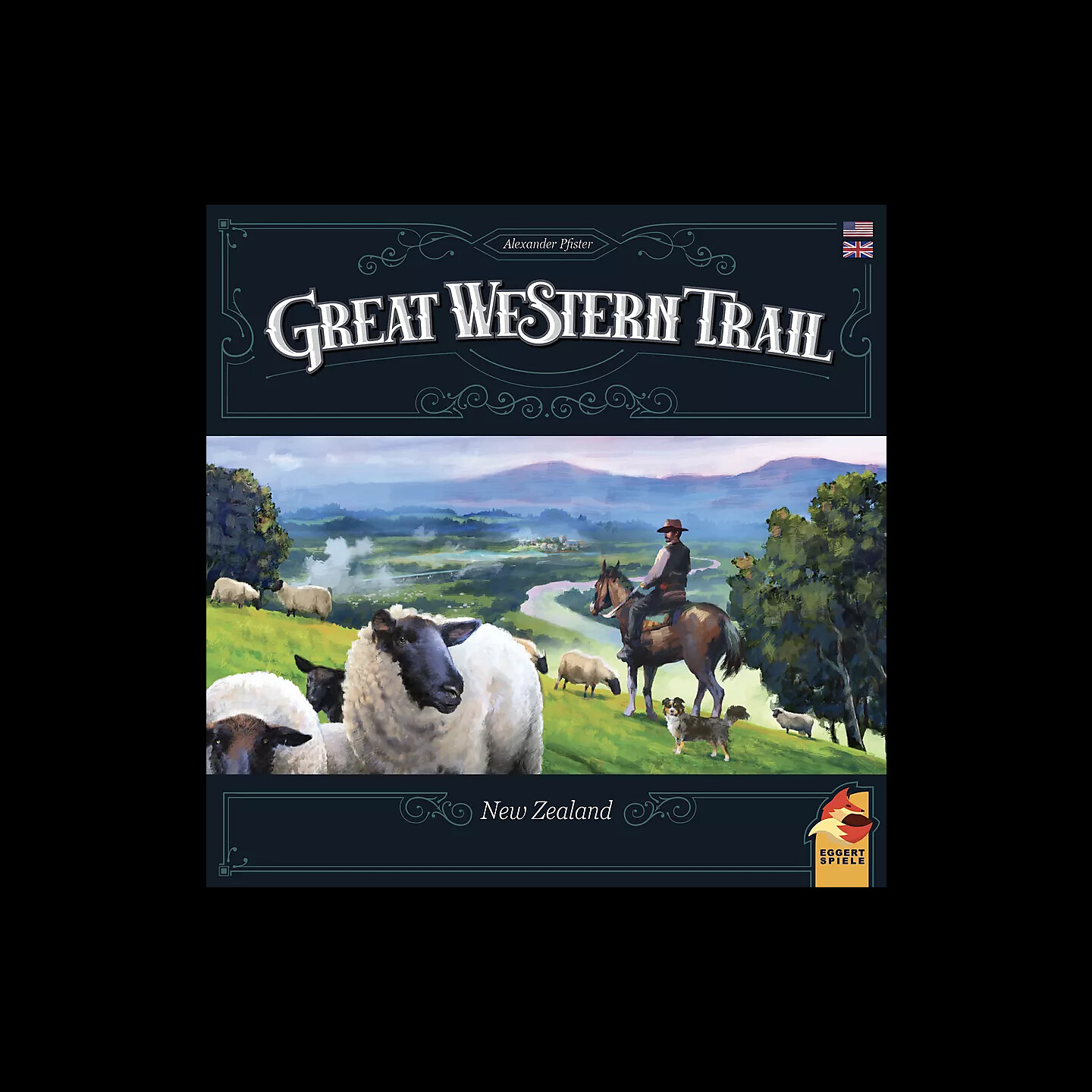 Great Western Trail New Zealand Brettspill