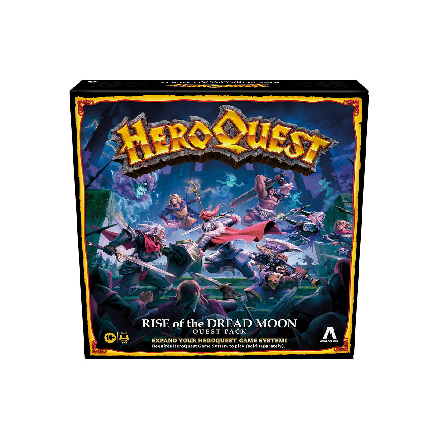 HeroQuest Rise of the Dread Moon Exp Utvidelse til Heroquest