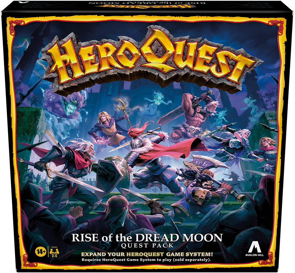 HeroQuest Rise of the Dread Moon Exp Utvidelse til Heroquest