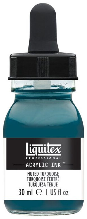 Ink Acrylic Muted Turquoise Liquitex 503 - 30 ml