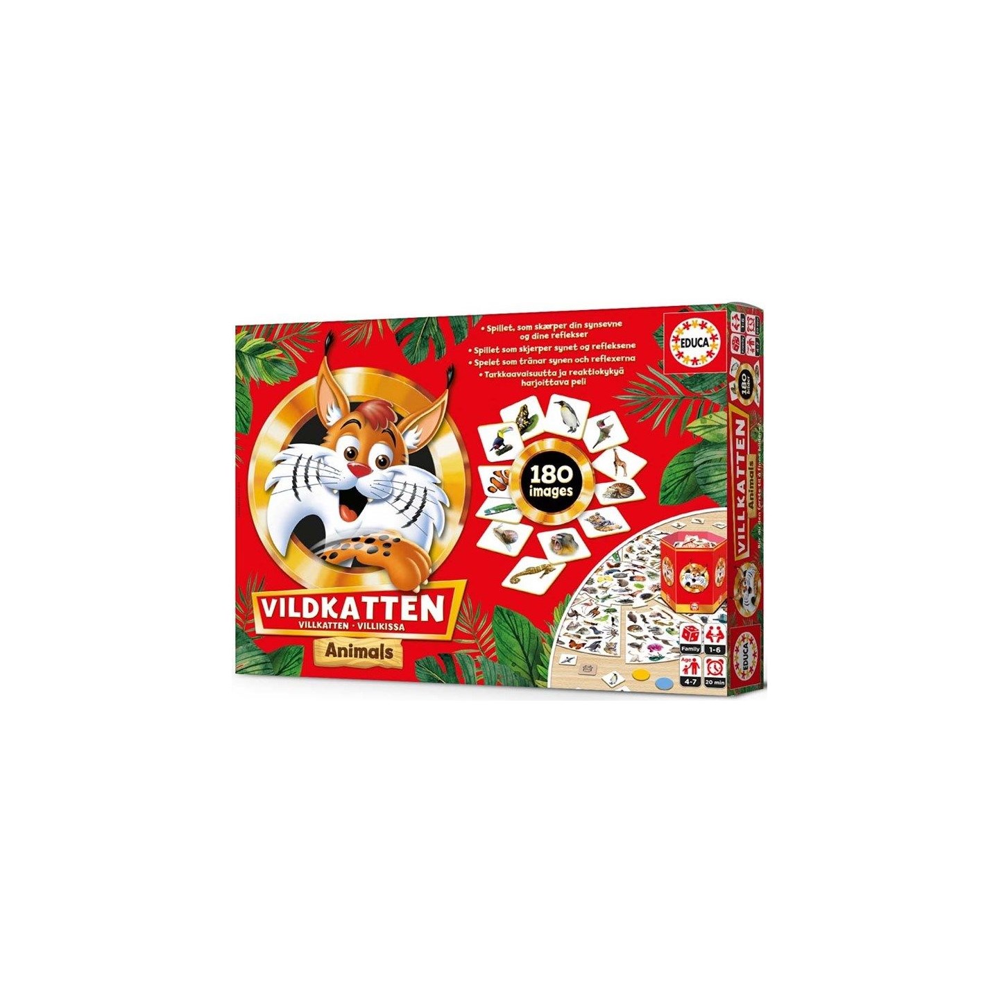Villkatten Animals Brettspill