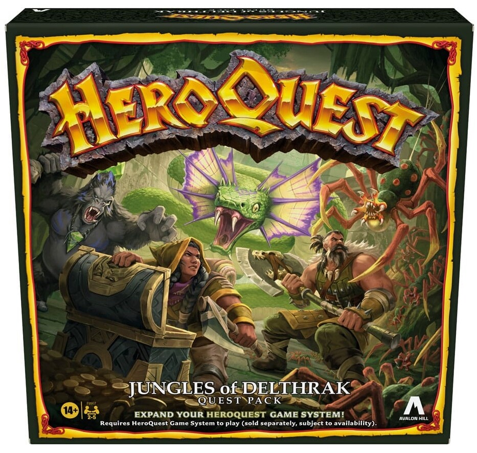 HeroQuest Jungles of Delthrak Expansion Utvidelse til HeroQuest