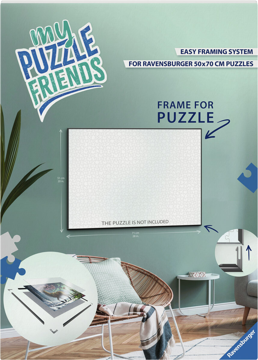 Puslespill Ramme 1000 biter 50x70 cm Ravensburger