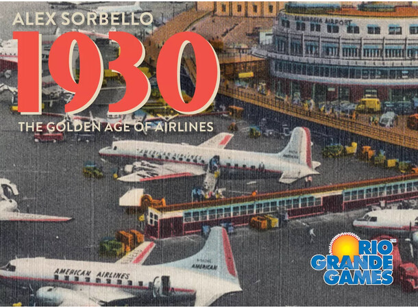 1930 Golden Age of Airlines Brädspel 