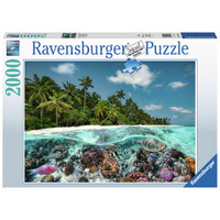 A Dive in the Maldives 2000 bitar Pussel - Ravensburger Puzzle