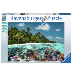 A Dive in the Maldives 2000 biter Puslespill - Ravensburger Puzzle