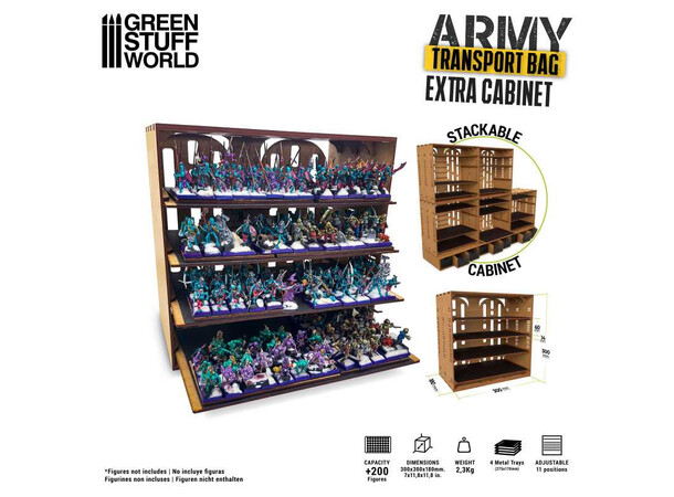 Army Transport Bag - Ekstra kabinett M Green Stuff World