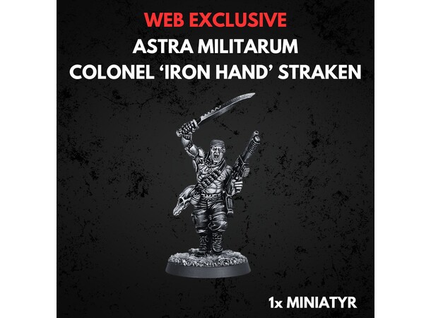 Astra Militarum Colonel Straken Warhammer 40K
