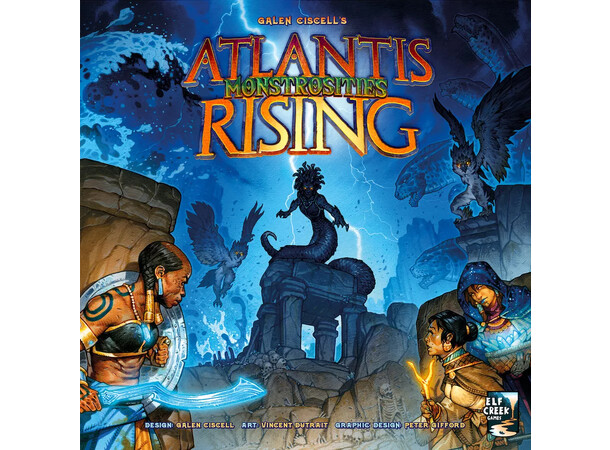 Atlantis Rising Monstrosities Expansion Utvidelse til Atlantis Rising