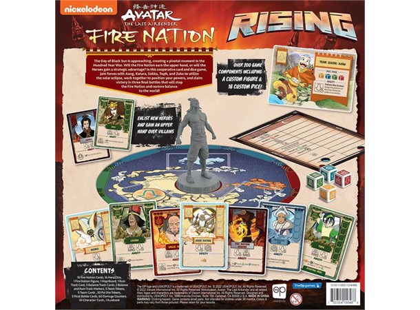 Avatar Fire Nation Rising Brettspill Avatar Last Airbender