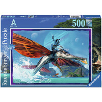 Avatar The Way of Water 500 biter Ravensburger Puzzle Puslespill