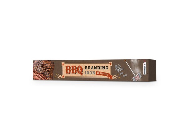 BBQ-järn - 55 bokstäver BBQ Branding Iron 