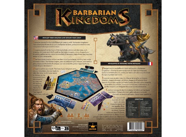 Barbarian Kingdoms Brädspel 