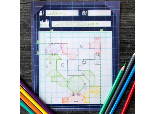 Blueprints of Mad King Ludwig Brädspel 